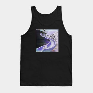 Girl on a Slide Square Tank Top